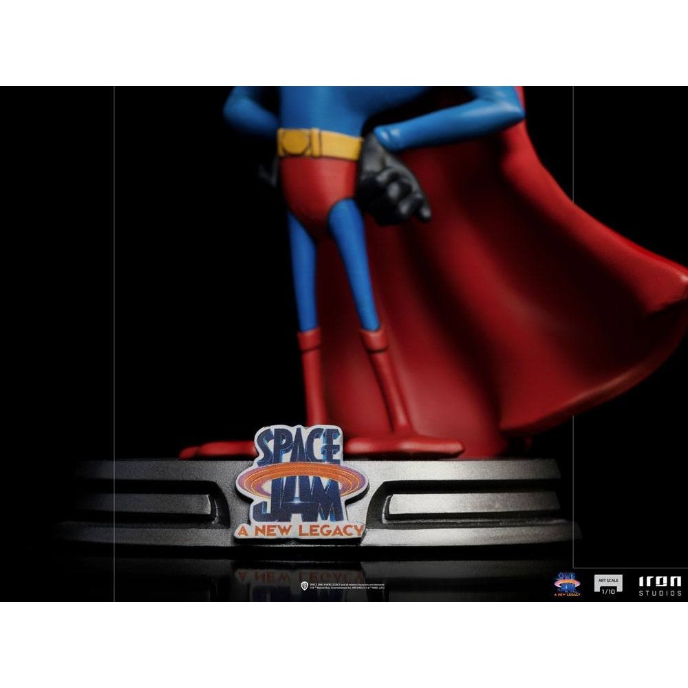 IRON STUDIOS SPACE JAM DAFFY DUCK SUPERMAN ART SCALE 1/10 STATUE FIGURE