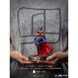 SPACE JAM DAFFY DUCK SUPERMAN ART SCALE 1/10 STATUA FIGURE IRON STUDIOS