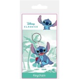 LILO AND STITCH SMILING STITCH PORTACHIAVI IN GOMMA PYRAMID INTERNATIONAL