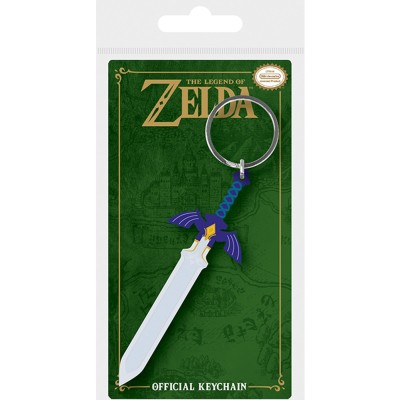 THE LEGEND OF ZELDA MASTER SWORD PORTACHIAVI IN GOMMA PYRAMID INTERNATIONAL