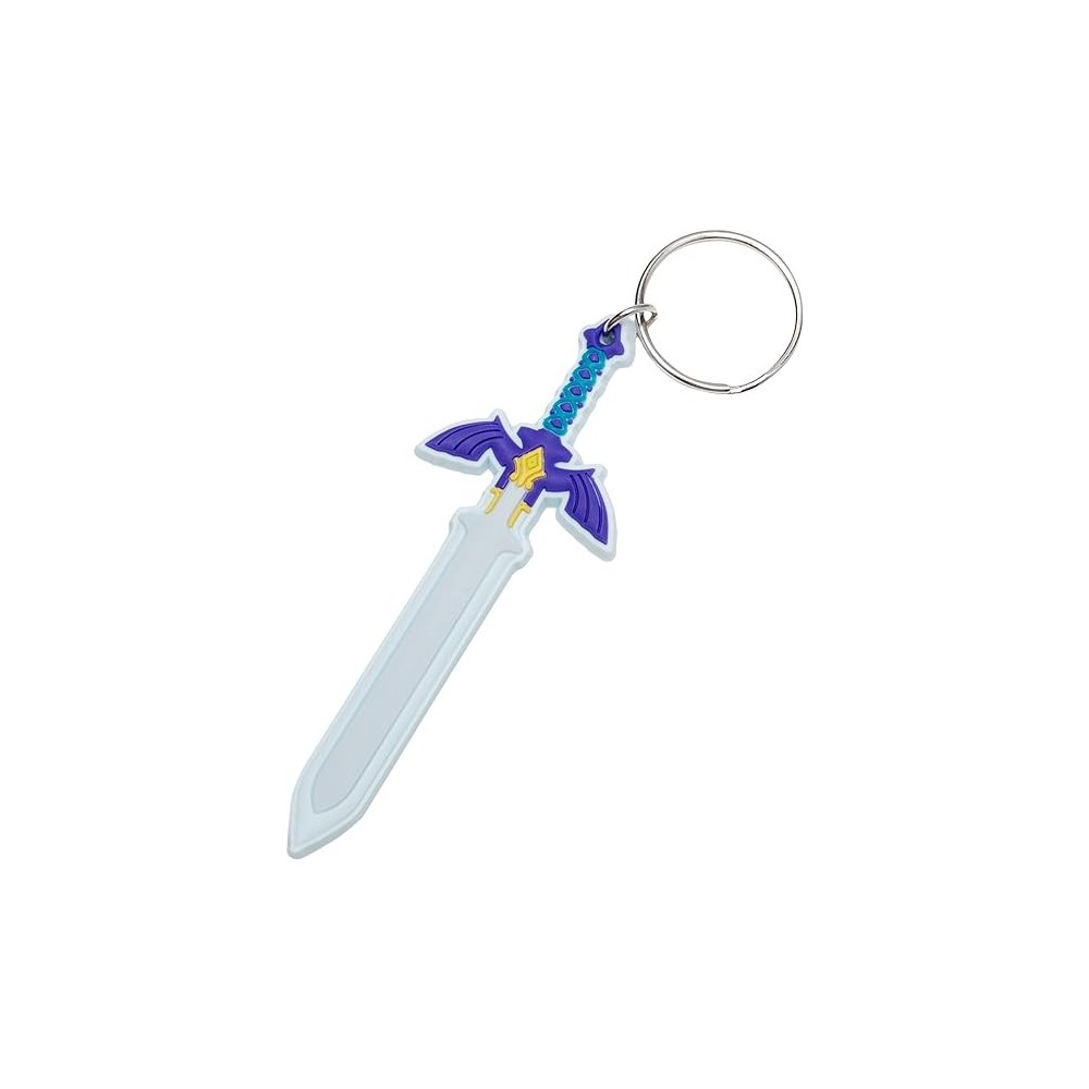 THE LEGEND OF ZELDA MASTER SWORD PORTACHIAVI IN GOMMA PYRAMID INTERNATIONAL