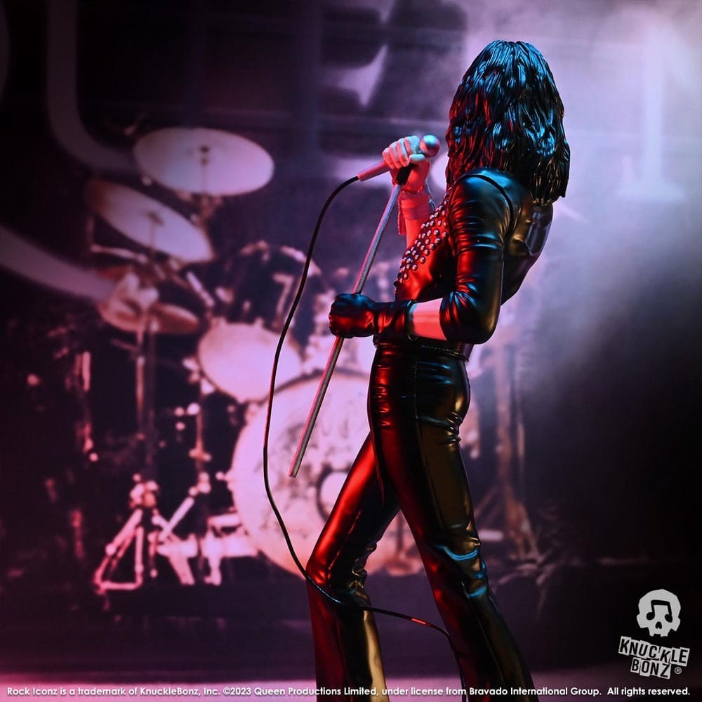 ROCK ICONZ QUEEN FREDDIE MERCURY SHEER HEART ATTACK STATUA FIGURE KNUCKLEBONZ