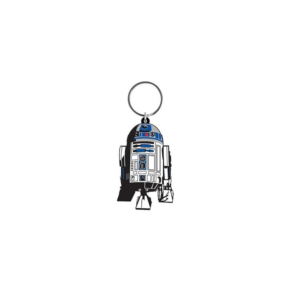 PYRAMID INTERNATIONAL STAR WARS R2-D2 RUBBER KEYCHAIN