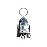 PYRAMID INTERNATIONAL STAR WARS R2-D2 RUBBER KEYCHAIN