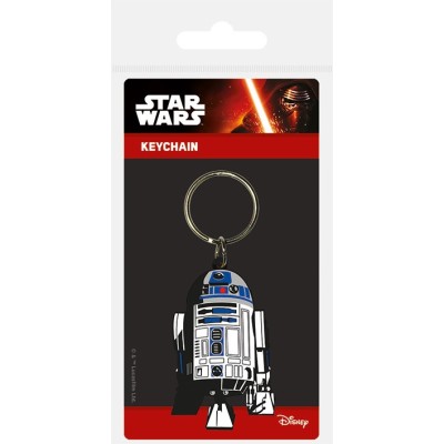 PYRAMID INTERNATIONAL STAR WARS R2-D2 RUBBER KEYCHAIN