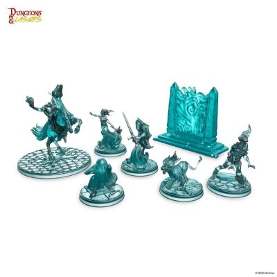 DUNGEONS AND LASERS GHOSTS MINIATURE PACK 7X FIGURE ARCHON STUDIO