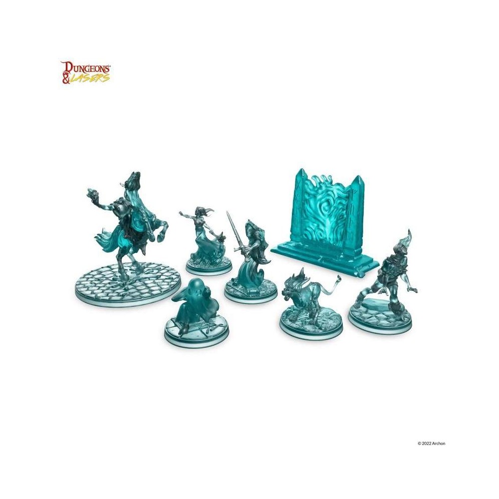 DUNGEONS AND LASERS GHOSTS MINIATURE PACK 7X FIGURE ARCHON STUDIO