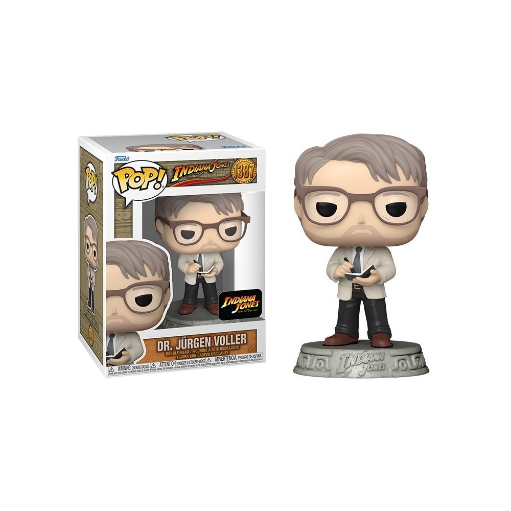 FUNKO POP! INDIANA JONES DR. JURGEN VOLLER BOBBLE HEAD FIGURE FUNKO