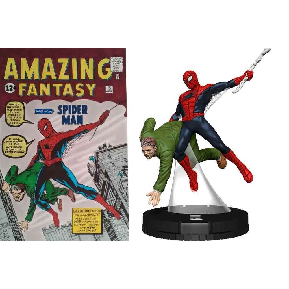 MARVEL COMICS HEROCLIX ICONIX SPIDER-MAN FIRST APPEARANCE WIZKIDS