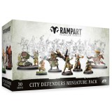 RAMPART MODULAR TERRAIN CITY DEFENDERS MINIATURE PACK 30X MINIATURE ARCHON STUDIO