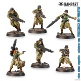 ARCHON STUDIO RAMPART MODULAR TERRAIN CITY DEFENDERS MINIATURE PACK 30X MINIATURES