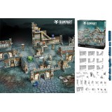 ARCHON STUDIO RAMPART MODULAR TERRAIN KAZUMI TEMPLE SCENARY SET