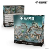 RAMPART MODULAR TERRAIN KAZUMI TEMPLE AMBIENTAZIONE SCENARIO ARCHON STUDIO