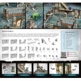 RAMPART MODULAR TERRAIN KAZUMI TEMPLE AMBIENTAZIONE SCENARIO ARCHON STUDIO