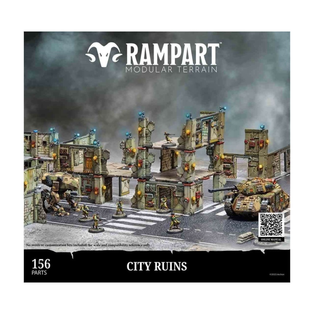 ARCHON STUDIO RAMPART MODULAR TERRAIN CITY RUINS SCENARY SET