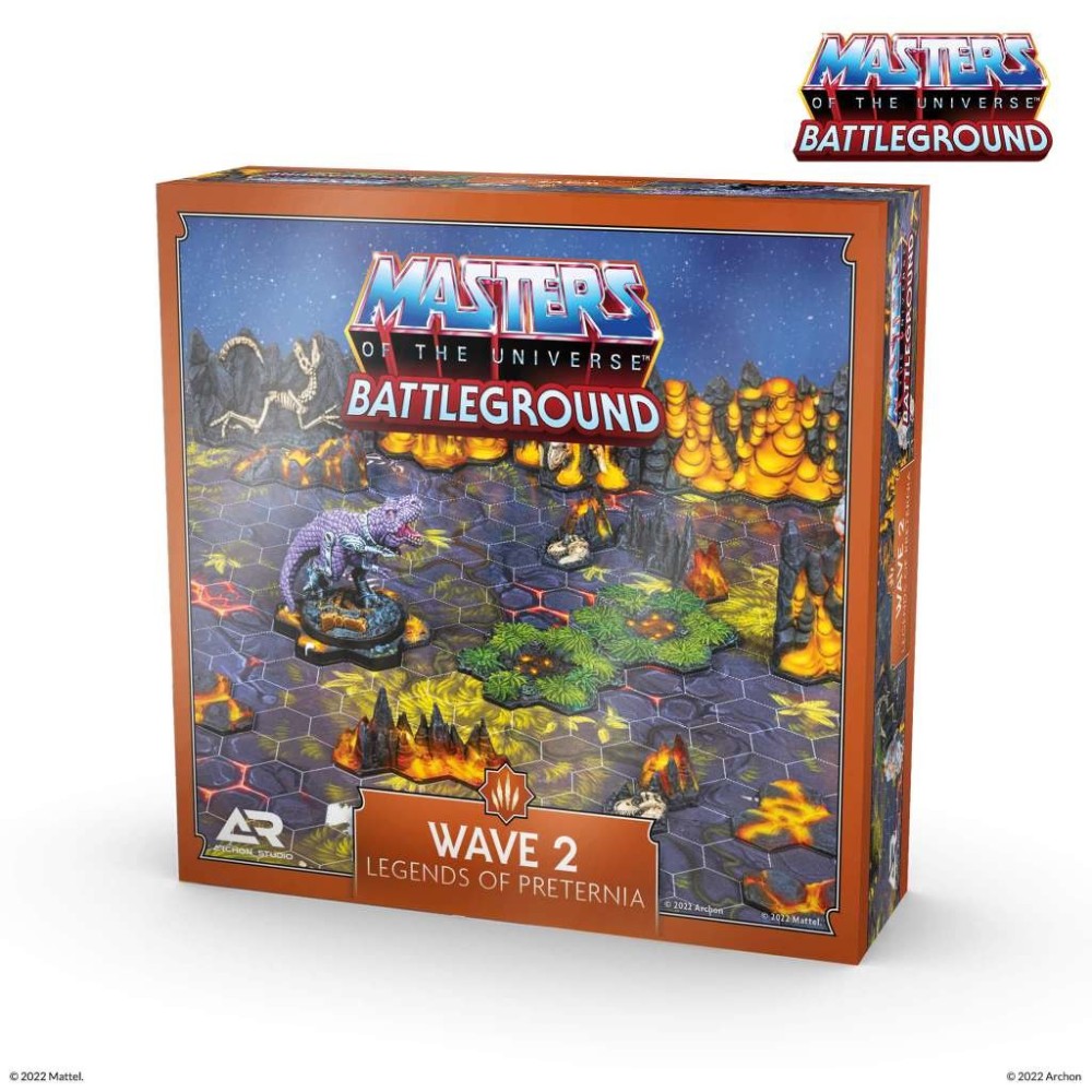 MASTERS OF THE UNIVERSE BATTLEGROUND WAVE 2 LEGENDS OF PRETERNIA ESPANSIONE IN ITALIANO ARCHON STUDIO