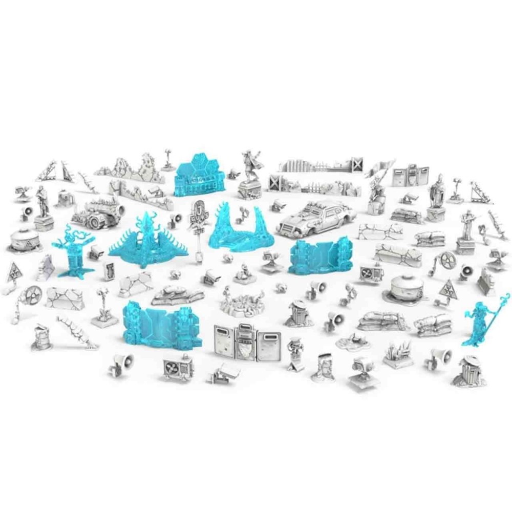 RAMPART MODULAR TERRAIN CITY RUINS BITS AMBIENTAZIONE SCENARIO ARCHON STUDIO