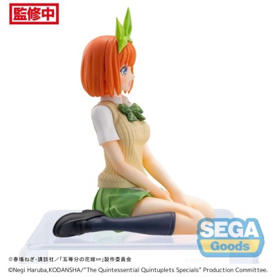 THE QUINTESSENTIAL QUINTUPLETS YOTSUBA NAKANO PM PERCHING STATUA FIGURE SEGA GOODS