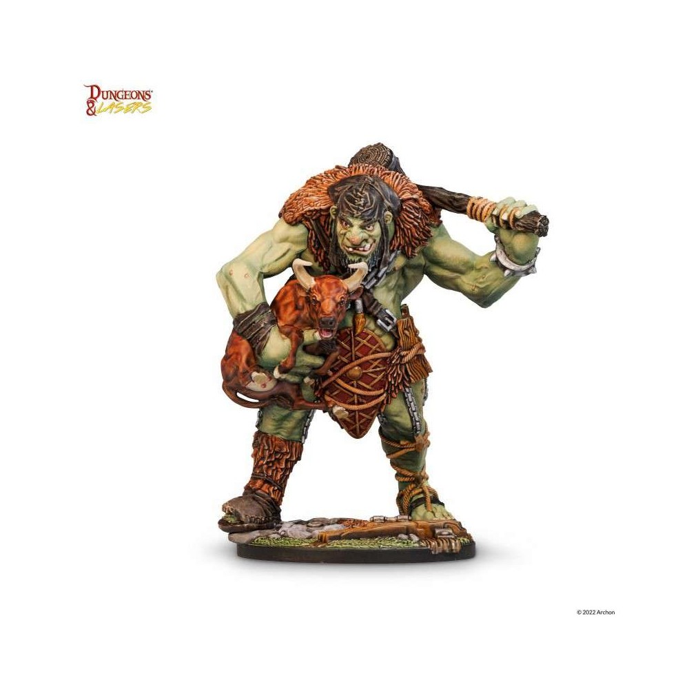 DUNGEONS AND LASERS YAHAZALL THE HUNGRY TROLL XL MINIATURA FIGURE ARCHON STUDIO