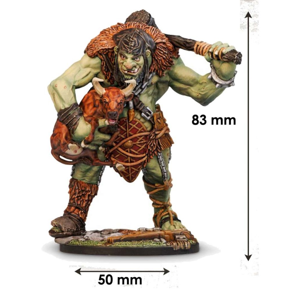 ARCHON STUDIO DUNGEONS AND LASERS YAHAZALL THE HUNGRY TROLL XL MINIATURE FIGURE