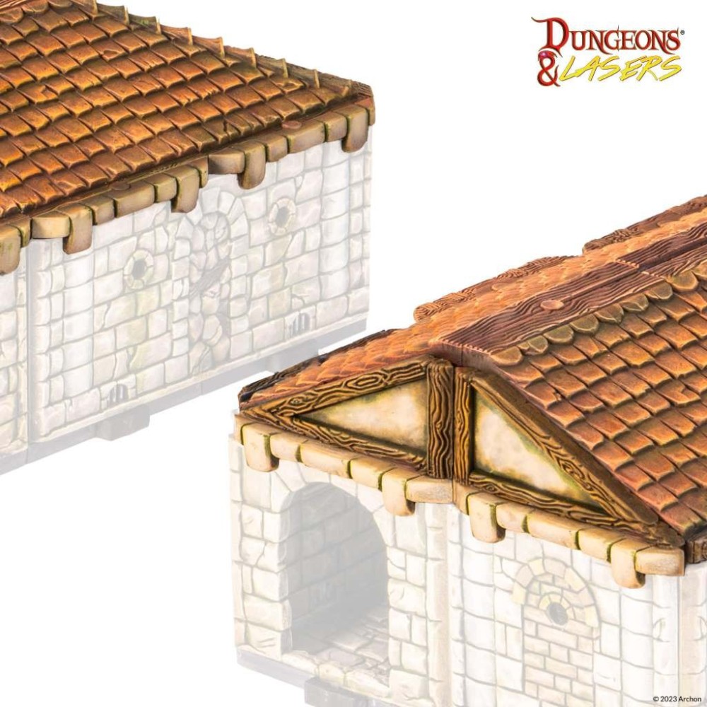 ARCHON STUDIO DUNGEONS AND LASERS ROOF SET SCENARY SET