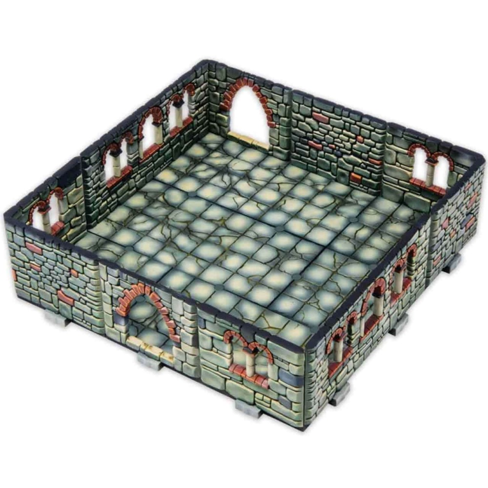 DUNGEONS AND LASERS STONE TOWER AMBIENTAZIONE MINIATURES GAME ARCHON STUDIO