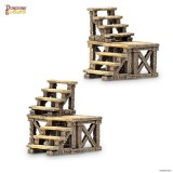 DUNGEONS AND LASERS STAIRS PACK AMBIENTAZIONE MINIATURES GAME ARCHON STUDIO