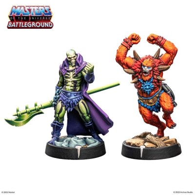 MASTERS OF THE UNIVERSE BATTLEGROUND WAVE 1 EVIL WARRIORS FACTION ESPANSIONE IN ITALIANO ARCHON STUDIO
