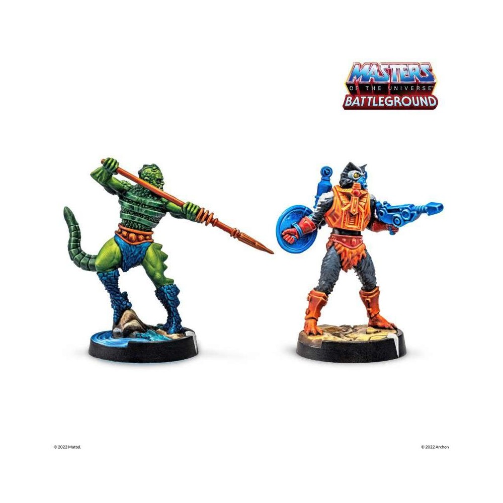 MASTERS OF THE UNIVERSE BATTLEGROUND WAVE 3 EVIL WARRIORS FACTION ESPANSIONE IN ITALIANO ARCHON STUDIO