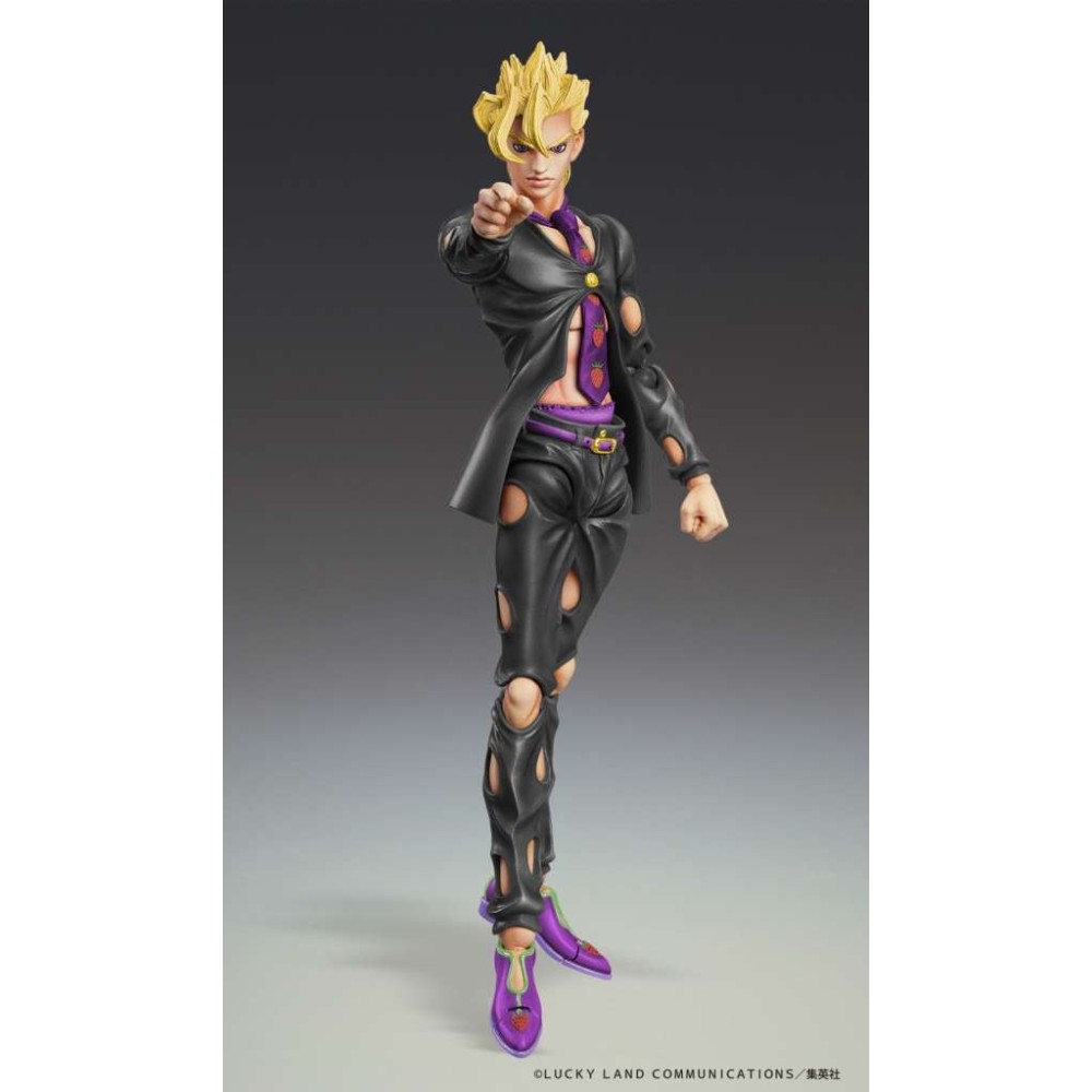 JOJO'S BIZARRE ADVENTURE PANNACOTTA FUGO BLACK VER. CHOZOKADO ACTION FIGURE MEDICOS ENTERTAINMENT