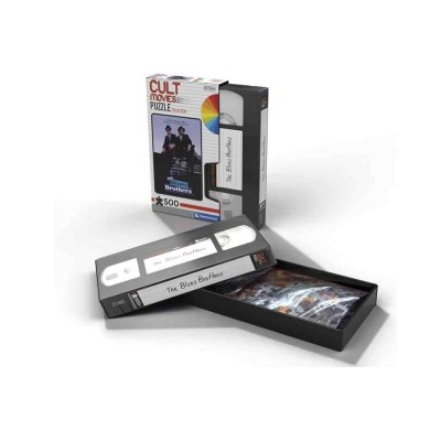 RAVENSBURGER CULT MOVIES PUZZLE COLLECTION THE BLUES BROTHERS 500 PIECES JIGSAW 49X36 CM