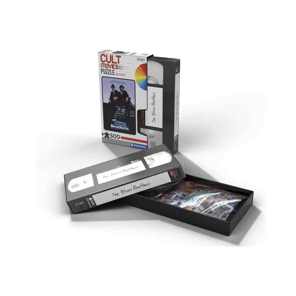 RAVENSBURGER CULT MOVIES PUZZLE COLLECTION THE BLUES BROTHERS 500 PIECES JIGSAW 49X36 CM