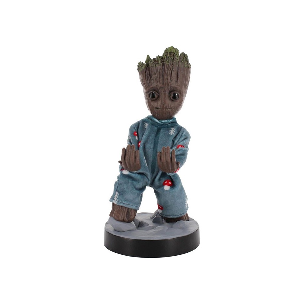 GUARDIANI DELLA GALASSIA PAJAMA GROOT CABLE GUY STATUA 20CM FIGURE EXQUISITE GAMING