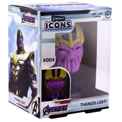 MARVEL THANOS 3D ICON LIGHT LAMPADA PALADONE PRODUCTS