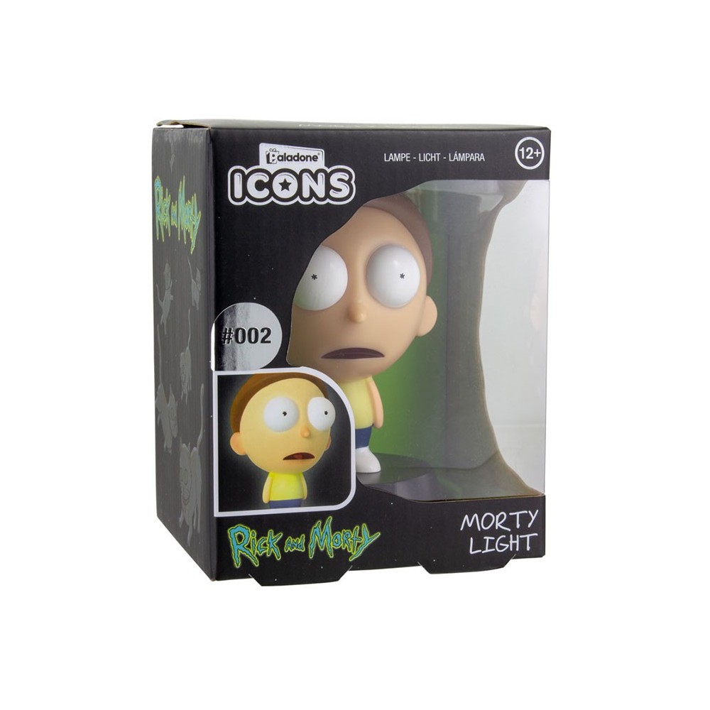 RICK AND MORTY - MORTY 3D ICONS LIGHT LAMPADA FIGURE PALADONE PRODUCTS
