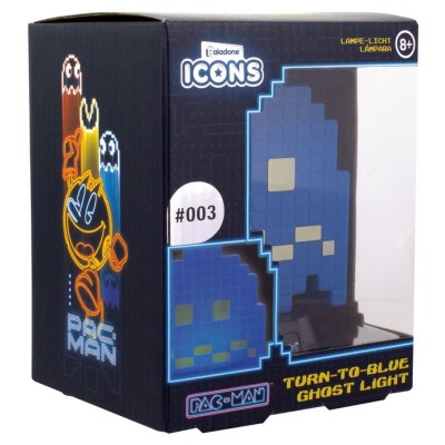 PAC-MAN TURN TO BLUE GHOST LIGHT ICONS LAMPADA FIGURE PALADONE PRODUCTS