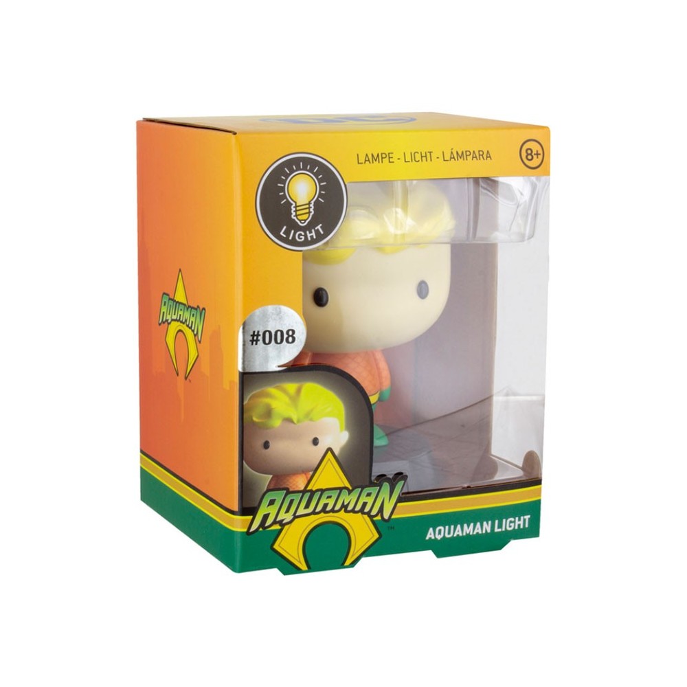 AQUAMAN ICONS LIGHT LAMPADA FIGURE PALADONE PRODUCTS