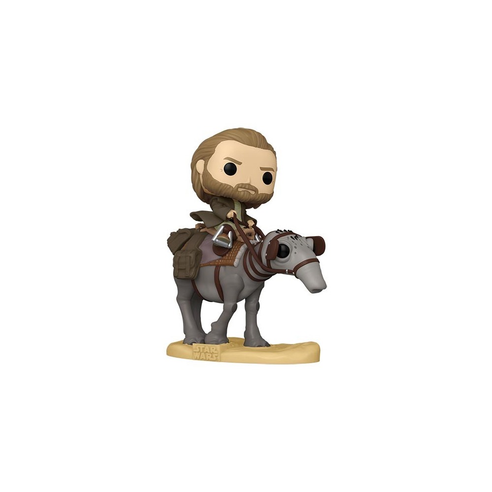 FUNKO FUNKO POP! STAR WARS OBI-WAN KENOBI ON EOPIE BOBBLE HEAD KNOCKER FIGURE