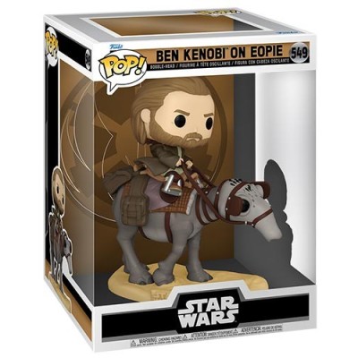 FUNKO FUNKO POP! STAR WARS OBI-WAN KENOBI ON EOPIE BOBBLE HEAD KNOCKER FIGURE