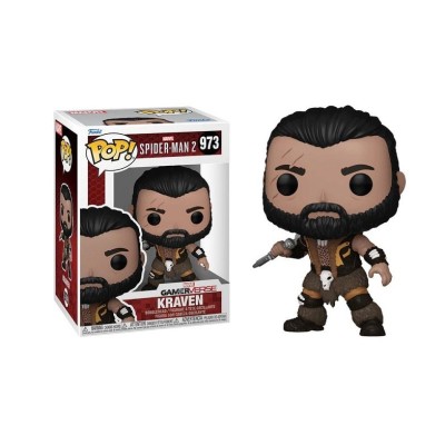FUNKO POP! SPIDER-MAN 2 GAMERVERSE KRAVEN BOBBLE HEAD FIGURE FUNKO