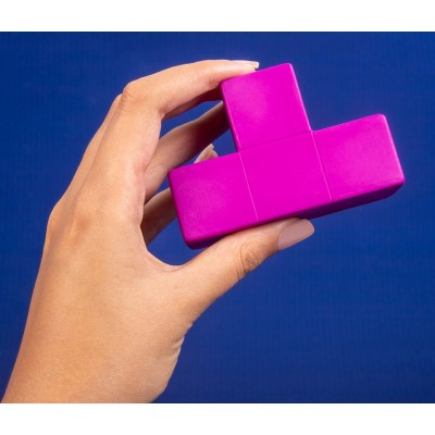 TETRIS PURPLE T ANTISTRESS FIZZ CREATIONS