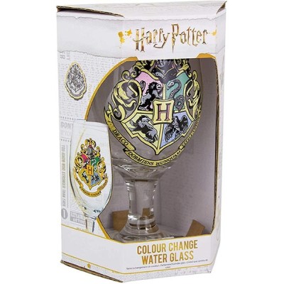 PALADONE PRODUCTS HARRY POTTER HOGWARTS COLOUR CHANGE WATER GLASS