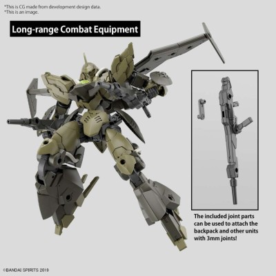 BANDAI 30MM BEXM-21 VERDENOVA GREEN 1/144 MODEL KIT