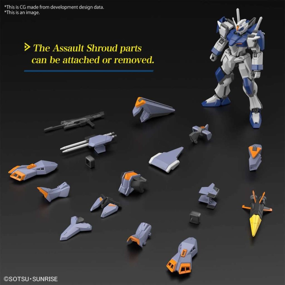 BANDAI HIGH GRADE HG GUNDAM DUEL BLITZ 1/144 MODEL KIT