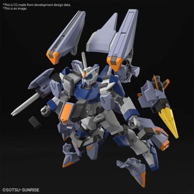 BANDAI HIGH GRADE HG GUNDAM DUEL BLITZ 1/144 MODEL KIT