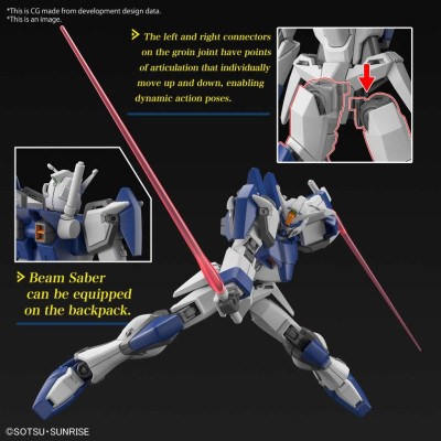 BANDAI HIGH GRADE HG GUNDAM DUEL BLITZ 1/144 MODEL KIT