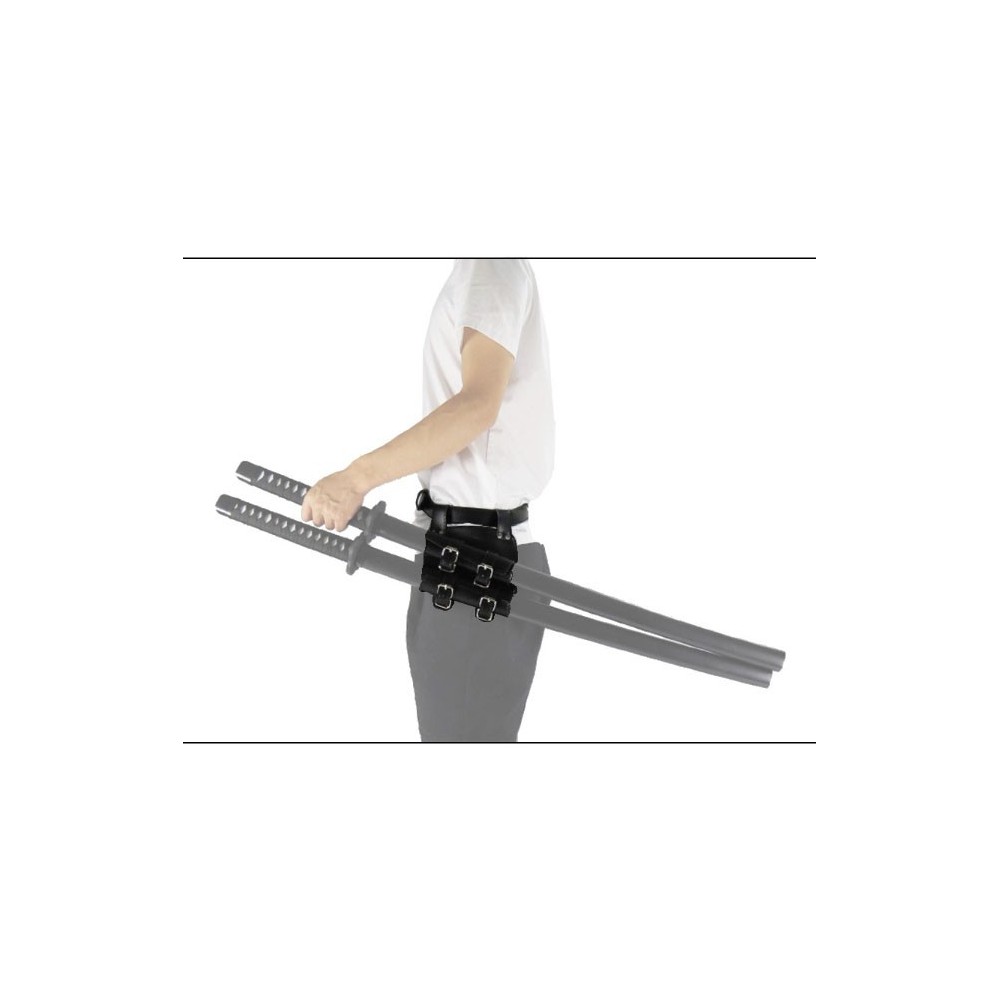 CINTURA CON FONDINA PER 2 KATANA