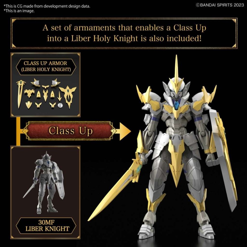 BANDAI 30MF LIBER HOLY KNIGHT MODEL KIT