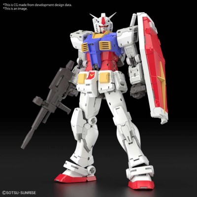 BANDAI REAL GRADE GUNDAM RX-78-2 VER. 2.0 1/144 MODEL KIT