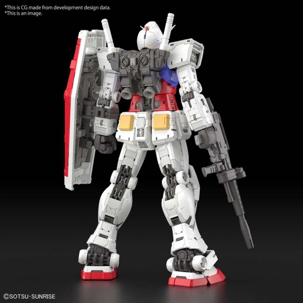 BANDAI REAL GRADE GUNDAM RX-78-2 VER. 2.0 1/144 MODEL KIT